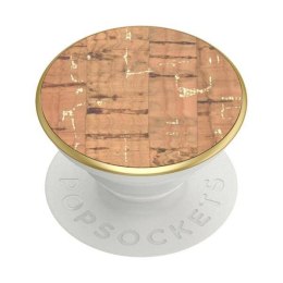 POPSOCKETS Uchwyt do telefonu Premium Metallic Cork Gold