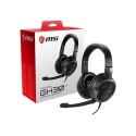 MSI Immerse GH30 V2 Gaming Headset, przewodowy, czarny