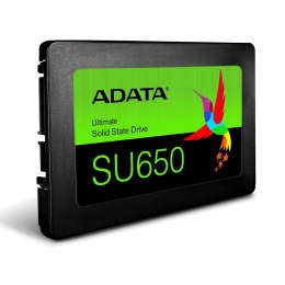 ADATA Ultimate SU650 3D NAND SSD 480 GB, obudowa SSD 2,5