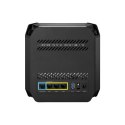 Asus Wifi 6 802.11ax Tri-band Gigabit Gigabit Gaming Mesh Router GT6 ROG Rapture (1-pak) 802.11ax, 10/100/1000 Mbit/s, porty Eth