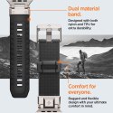 Spigen DuraPro Armor - Pasek do Apple Watch 42/44/45/49 mm (czarny)
