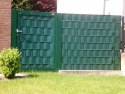 Taśma ogrodzeniowa PASKI 6 x 2,55mb BASIC 19cm PROTECTO™ ZIELONA + 12 klipsów GRATIS