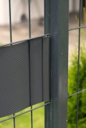 Taśma ogrodzeniowa PASKI 6 x 2,55mb CLASSIC 19cm PROTECTO™ GRAFIT + 12 klipsów GRATIS