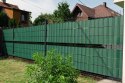 Taśma ogrodzeniowa PASKI 6 x 2,55mb ORANGE 19cm PROTECTO™ ZIELONA + 12 klipsów GRATIS