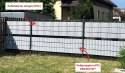 Taśma ogrodzeniowa PASKI 6 x 2,55mb SMART 19cm PROTECTO™ SZARA + 12 klipsów GRATIS