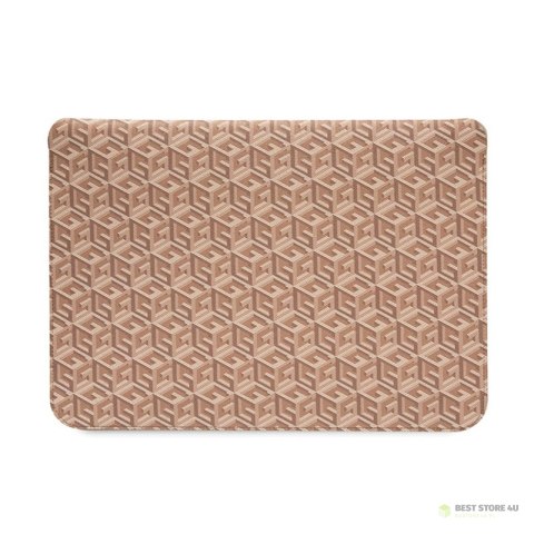 Guess GCube Stripes Computer Sleeve - Etui na notebooka 14" (Brązowy) Guess GCube Stripes Computer Sleeve - Etui na notebooka 14" (Brązowy)