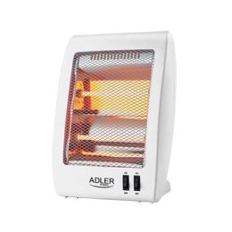 Adler Heater AD 7709 Grzejnik halogenowy, 800 W, ilość poziomów mocy 2, biały