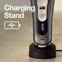 Braun Shaver 9415s Operating time (max) 60 min, Wet & Dry, Silver