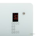 Camry CR 7721 Convection glass heater LCD with remote control, 1500 W, Number of power levels 2, White