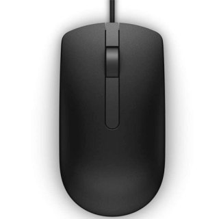 Dell Optical Mouse MS116 Kabel, czarny, USB 2.0, czarny