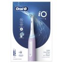 Oral-B Electric Toothbrush iOG4.1A6.1DK iO4 Rechargeable, Dla dorosłych, Ilość główek szczoteczki w zestawie 1, Lavender, Ilość