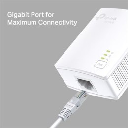 TP-LINK Gigabit Powerline Starter Kit TL-PA7017 ZESTAW 10/100/1000 Mbit/s, porty Ethernet LAN (RJ-45) 1, bez Wi-Fi, szybkość tra