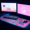 Pusheen - Mata gamingowa / na biurko LED XXL (90x40)