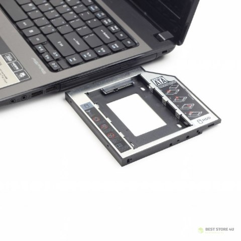 Kieszeń Gembird adapter HDD do laptopa 5.25"-2.5" SLIM 9,5mm MF-95-01 Kieszeń Gembird adapter HDD do laptopa 5.25"-2.5" SLIM 9,5mm MF-95-01