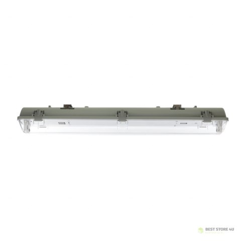 Oprawa IP65 Loyal Lighting dla 2xtuba LED 60cm, AC230V, zas.jednstr, transp. Oprawa IP65 Loyal Lighting dla 2xtuba LED 60cm, AC230V, zas.jednstr, transp.