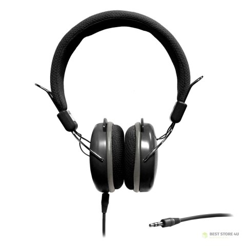 SŁUCHAWKI STEREO z mikrofonem ART AP-60MD czarne SŁUCHAWKI STEREO z mikrofonem ART AP-60MD czarne
