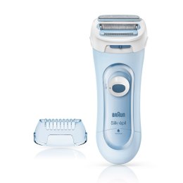 Braun Silk-épil Lady Shaver 5160 Wet use, Battery powered, Number of shaver heads/blades 1, Blue