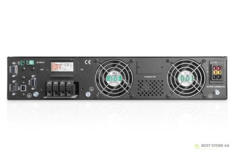 Digitus OnLine UPS Module DN-170106, 6000VA, 6000W, 2U, 1x USB 2.0 type B, 1x RS232, LCD, Pure Sine Wave, 440x86.5x620mm, 14kg Digitus OnLine UPS Module DN-170106, 6000VA, 6000W, 2U, 1x USB 2.0 type B, 1x RS232, LCD, Pure Sine Wave, 440x86.5x620mm, 14kg