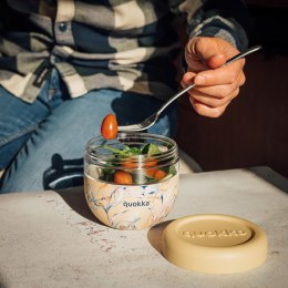 Quokka Bubble Food Jar - Pojemnik plastikowy na żywność / lunchbox 770 ml (Vintage Floral)