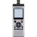 Cyfrowy dyktafon Olympus WS-882 srebrny, odtwarzanie plików MP3