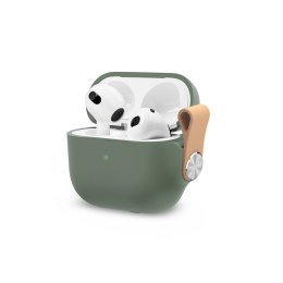 Moshi Pebbo - Etui AirPods 3 z odpinanym paskiem na rękę (Mint Green)