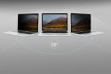 Moshi Umbra - Folia ochronna na ekran MacBook Air 13.6" M2 (2022) z filtrem prywatyzującym (czarna ramka)