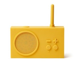 Radio FM i głośnik bezprzewodowy LEXON TYKHO3 Przenośny, Połączenie bezprzewodowe, Żółty, Bluetooth