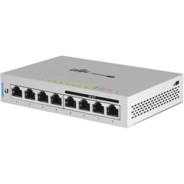Ubiquiti Switch Unifi US-8-60W PoE 802.3 af, zarządzany przez WWW, Desktop, 1 Gbps (RJ-45) ilość portów 8, typ zasilania wewnętr