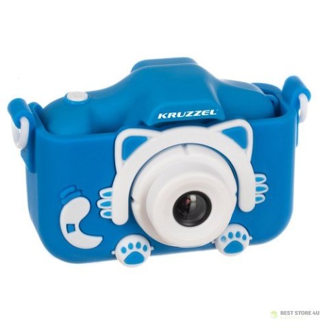 Aparat cyfrowy niebieski Kruzzel AC22295 Aparat cyfrowy niebieski Kruzzel AC22295