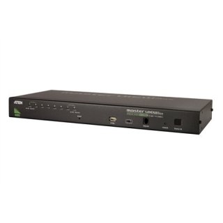 Aten 8-portowy przełącznik KVM PS/2-USB VGA z portem Daisy-Chain i obsługą urządzeń peryferyjnych USB CS1708A Gwarancja 24 miesi