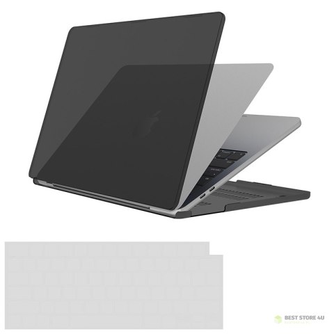Case-Mate Snap-On Hardshell - Obudowa MacBook Air 15" M2 (2023) z nakładką na klawiaturę (Smoke) Case-Mate Snap-On Hardshell - Obudowa MacBook Air 15" M2 (2023) z nakładką na klawiaturę (Smoke)