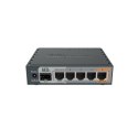 Mikrotik Wired Ethernet Router RB760iGS, hEX S, Dual Core 880MHz CPU, 256MB RAM, 16 MB (MicroSD), 5xGigabit LAN, 1xSFP, USB, wsp