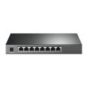 TP-LINK JetStream 8-Port Gigabit Smart Switch TL-SG2008P Web Managed, Desktop, Typ zasilania Zewnętrzny