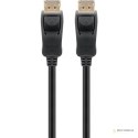 Goobay DisplayPort Connector Cable 1.4 49970 Black, DP to DP, 3 m