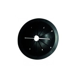 Elleci PPT90010 Splashguard Black, removable and washable (including in dishwasher) for Waste disposers
