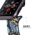 Rifle Paper Band - Pasek do Apple Watch 38/40/41 mm (Garden Party Blue)