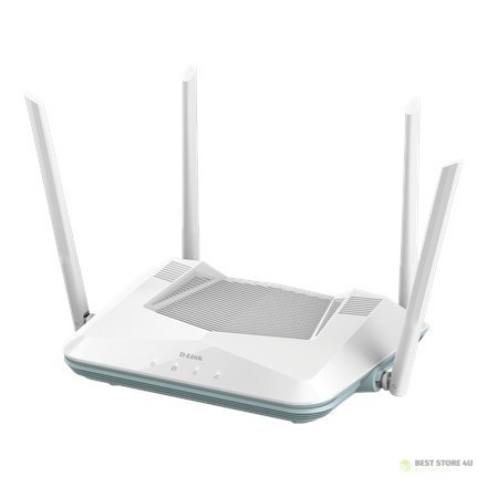 D-Link AX3200 Smart Router R32 802.11ax, 800+2402 Mbit/s, 10/100/1000 Mbit/s, Ethernet LAN (RJ-45) porty 4, Typ anteny Zewnętrzn D-Link AX3200 Smart Router R32 802.11ax, 800+2402 Mbit/s, 10/100/1000 Mbit/s, Ethernet LAN (RJ-45) porty 4, Typ anteny Zewnętrzn