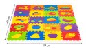 Mata piankowa edukacyjna EVA puzzle 20 elementów 148x119cm ECOTOYS