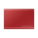Przenośny dysk SSD Samsung T7 1000 GB, USB 3.2, czerwony
