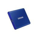 Przenośny dysk SSD Samsung T7 2000 GB, USB 3.2, niebieski
