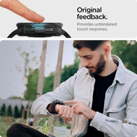 Spigen GLAS.TR EZ FIT - Szkło hartowane do Samsung Galaxy Watch 6 Classic 43 mm (2 szt)