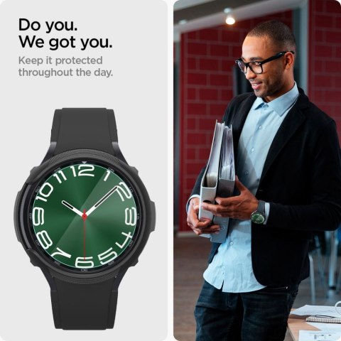 Spigen GLAS.TR EZ FIT - Szkło hartowane do Samsung Galaxy Watch 6 Classic 47 mm (2 szt)
