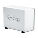 Synology Tower NAS DS223j do 2 HDD/SSD, Realtek, RTD1619B, Częstotliwość procesora 1,7 GHz, 1 GB, DDR4, 1x1GbE, 2xUSB 3.2 Gen 1