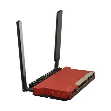 MikroTik Router L009UiGS-2HaxD-IN 802.11ax, 10/100/1000 Mbit/s, Porty Ethernet LAN (RJ-45) 8, Typ anteny Zewnętrzna, 1x USB 3.0