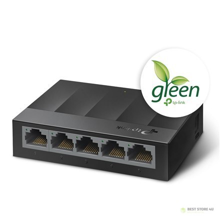 5 portowy przełącznik stacjonarny TP-LINK LS1005G Niezarządzany, Desktop 5 portowy przełącznik stacjonarny TP-LINK LS1005G Niezarządzany, Desktop