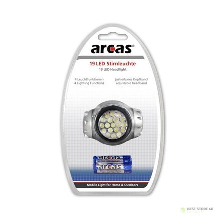 Arcas Headlight 19 LED 4 funkcje świetlne Arcas Headlight 19 LED 4 funkcje świetlne