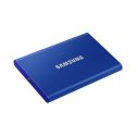Przenośny dysk SSD Samsung T7 1000 GB, USB 3.2, niebieski