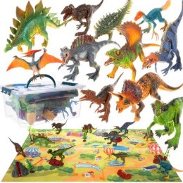 Dinozaury- figurki + mata 22397