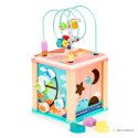 Drewniana kostka edukacyjna, sorter mula ECOTOYS