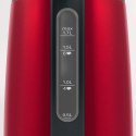 Bosch Czajnik DesignLine TWK3P424 elektryczny, 2400 W, 1,7 L, stal nierdzewna, podstawa obrotowa 360°, czerwony